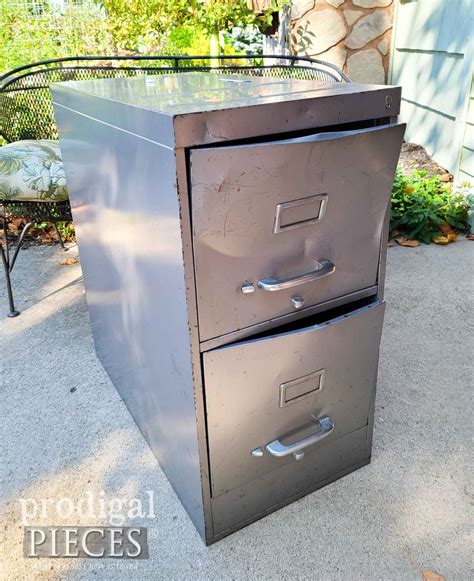 diy to do with old filing metal box|repurposed old filing cabinet ideas.